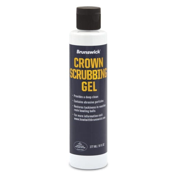 Brunswick Crown Scrubbing Gel Bowling Ball Cleaner 6oz