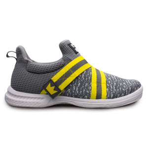 Brunswick Slingshot Grey Yellow Men’s Bowling Shoes