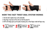 KR Fast Twist Pro Lift Bowling Glove