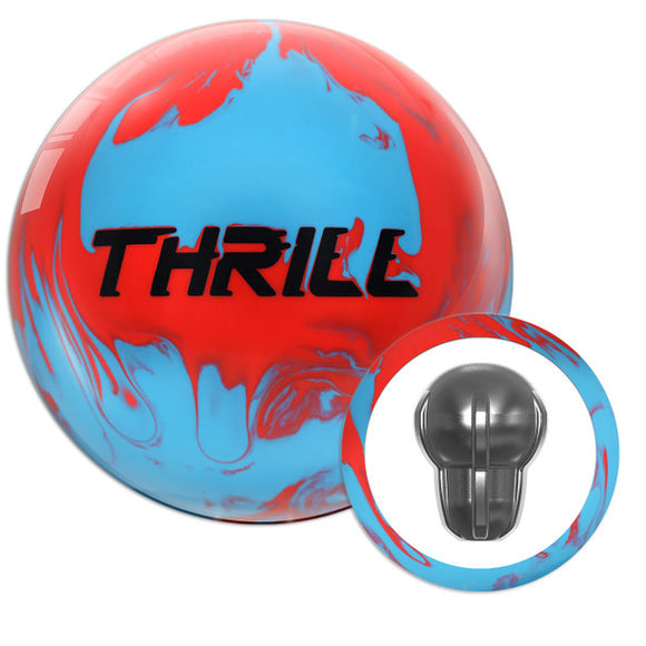 Motiv Max Thrill Solid Bowling Ball - Red/Blue