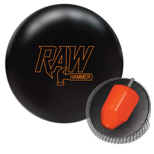 Hammer Raw Bowling Ball - Black Solid