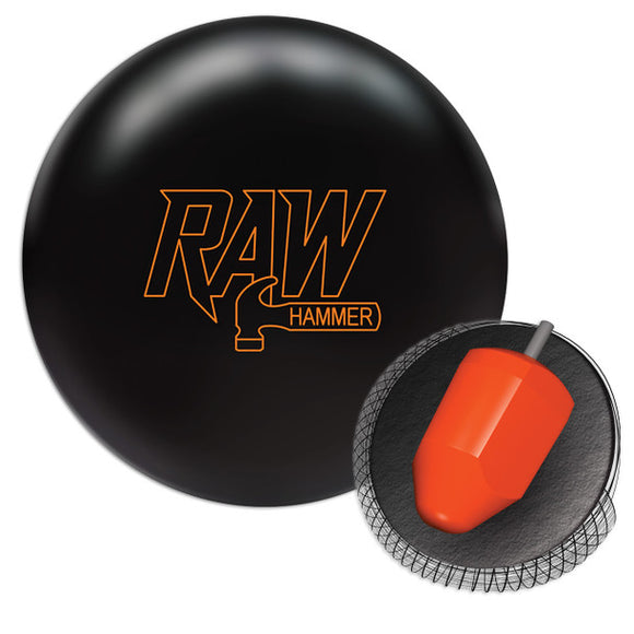 Hammer Raw Bowling Ball - Black Solid