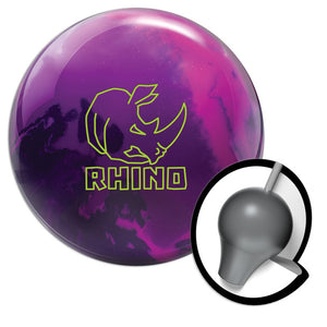 Brunswick Rhino Bowling Ball - Magenta/Purple/Navy