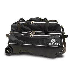 Ebonite Transport Triple Ball Roller Black