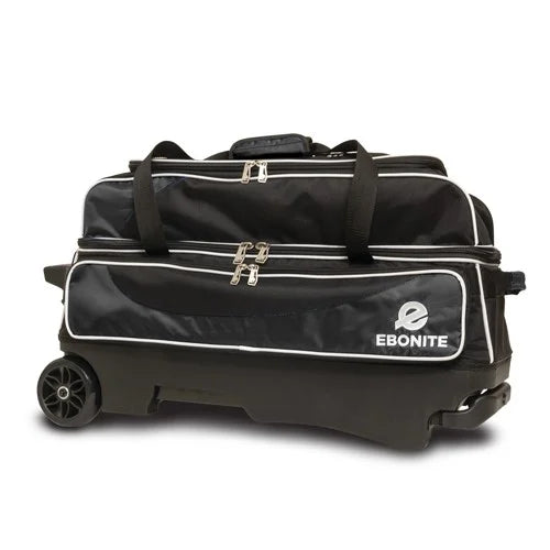 Ebonite Transport Triple Ball Roller Black
