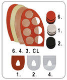 3G Tour Ultra C White/Mint Women’s Bowling Shoes Right Handed