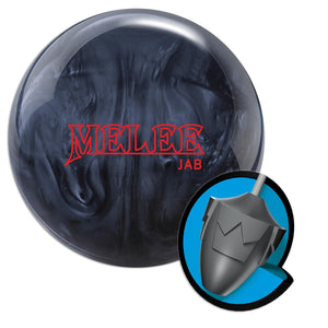 Brunswick Melee Jab Carbon Bowling Ball