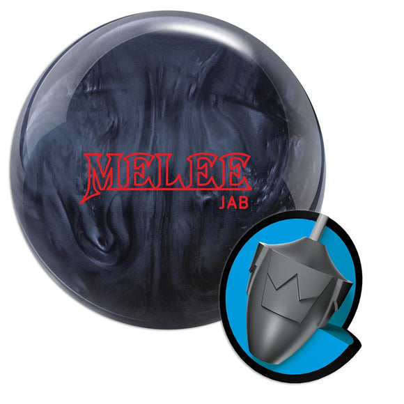 Brunswick Melee Jab Carbon Bowling Ball