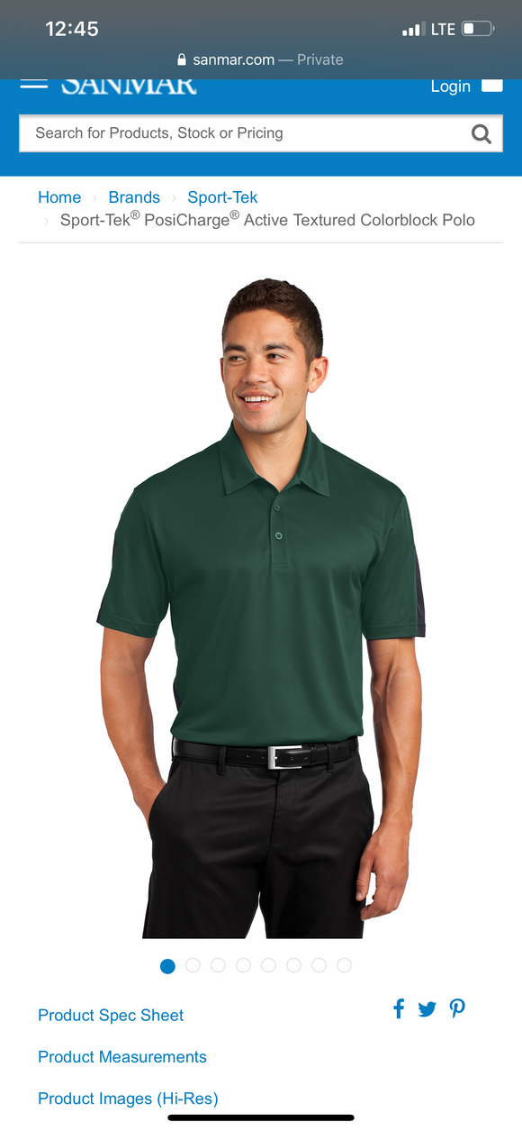 Lucky Bowler Sport-Tek® PosiCharge® Polo