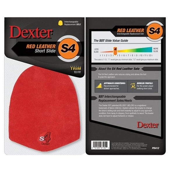 The 9 Sole- S4 Red Leather