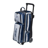 KR Strikeforce Konvoy Triple Roller Bowling Bag - Black/Orange